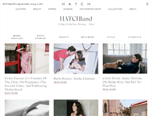 Tablet Screenshot of blog.hatchcollection.com